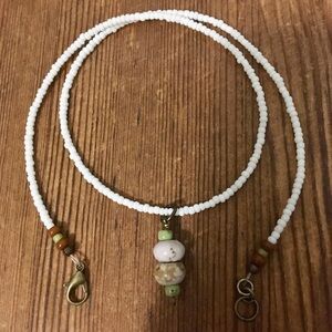 Beaded Pendant Ladies Necklace, Beaded Pendant Necklace, Ladies Necklace